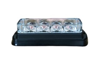 Super-brillante 4 Bombillas LED ADVERTENCIA luz estroboscópica Faro