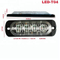1.5 w LED bombillas coche LED ADVERTENCIA luz estroboscópica Faro