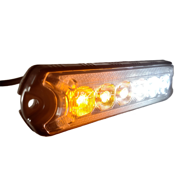 Nuevas luces LED estroboscópicas policiales delgadas de 6 LED de montaje en superficie desarrolladas