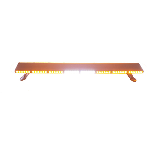 Barras de luces LED delgadas de aluminio de alto brillo y tamaño completo