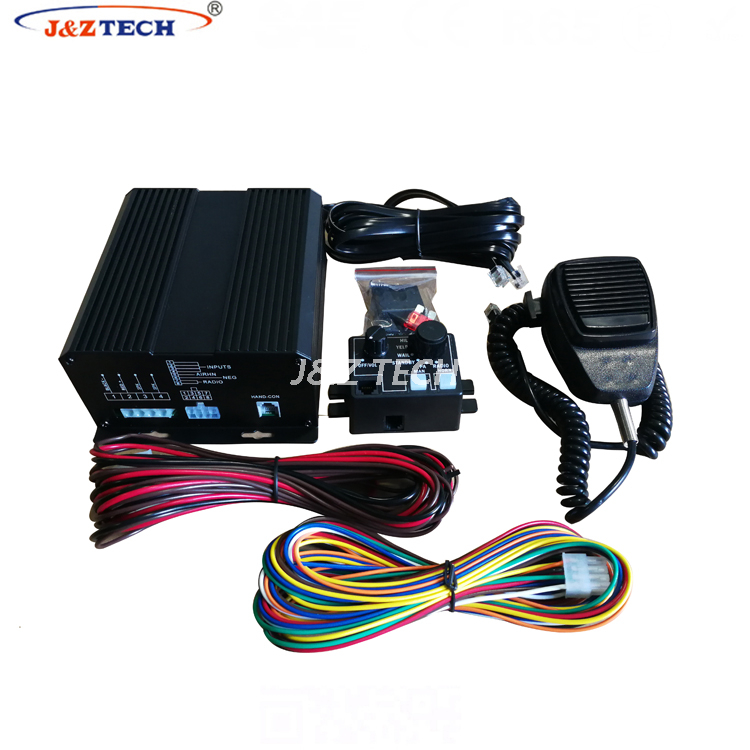 Amplificador de sirena de policía usado para vehículos de 100w 