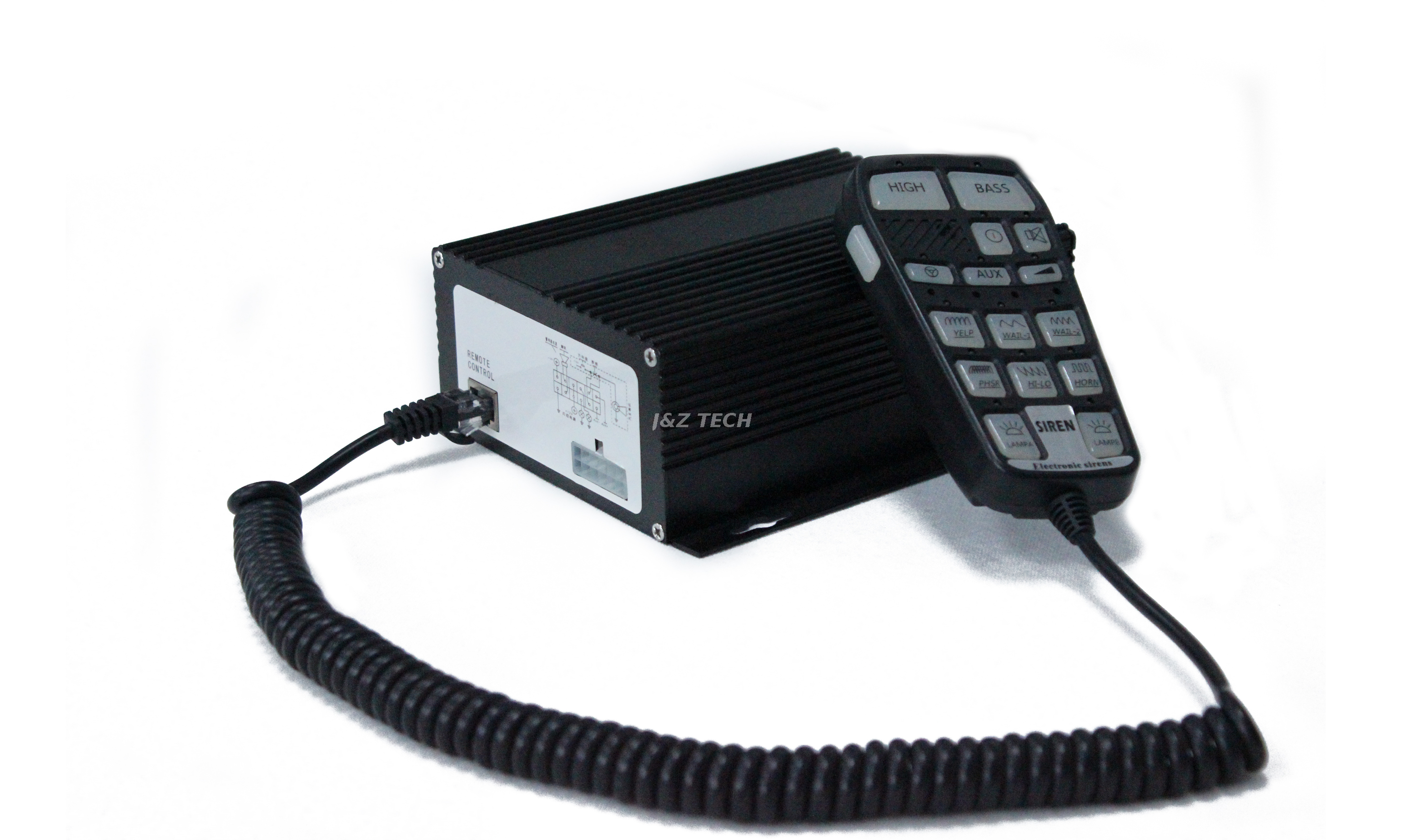 Sirena electrónica multitono duradera de 12 V