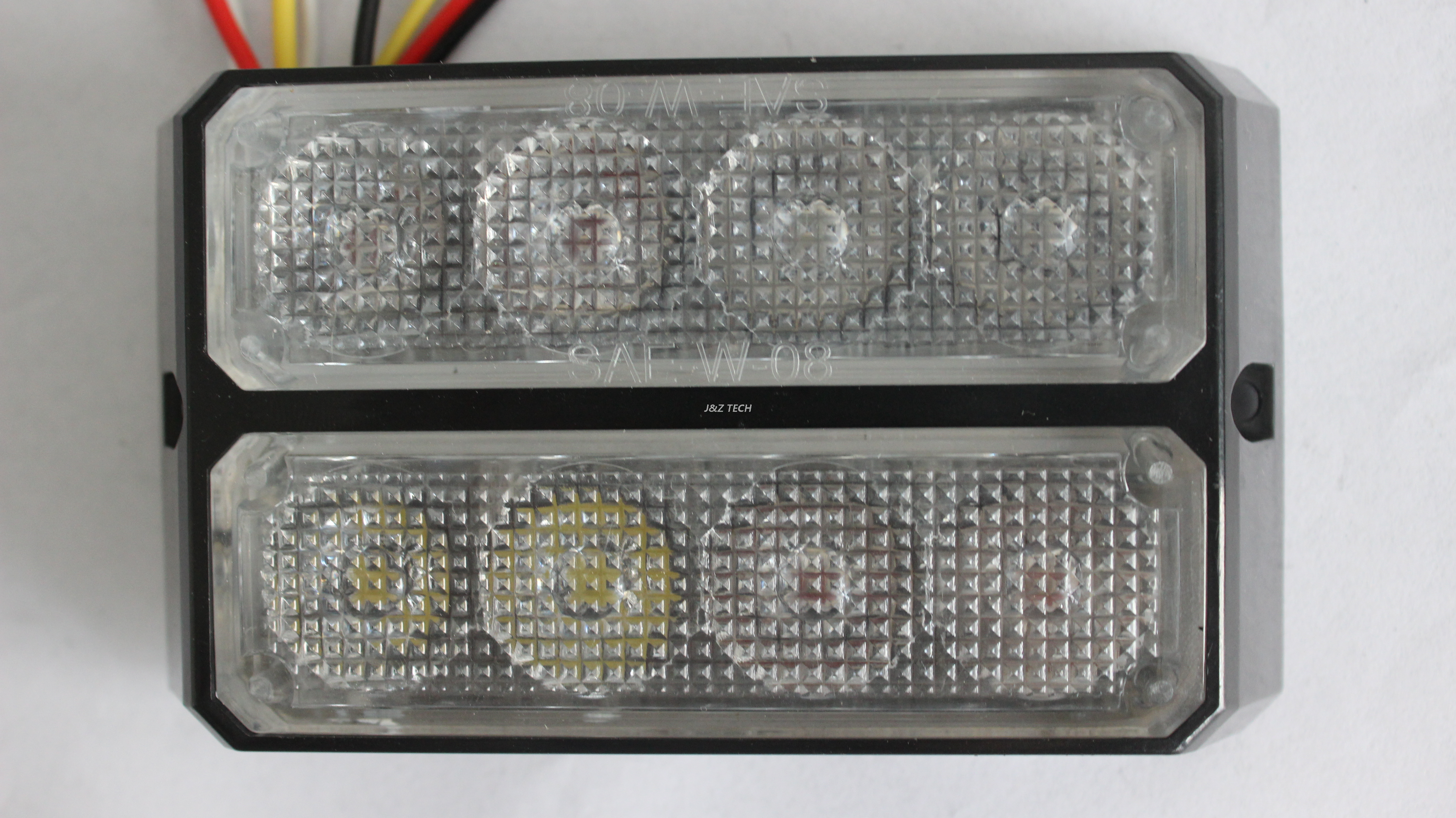 TIR4 Cabezal de luz LED de montaje en superficie de 8 × 3 W de dos filas