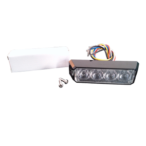 Luz estroboscópica LED de montaje en superficie impermeable de 12-24 V
