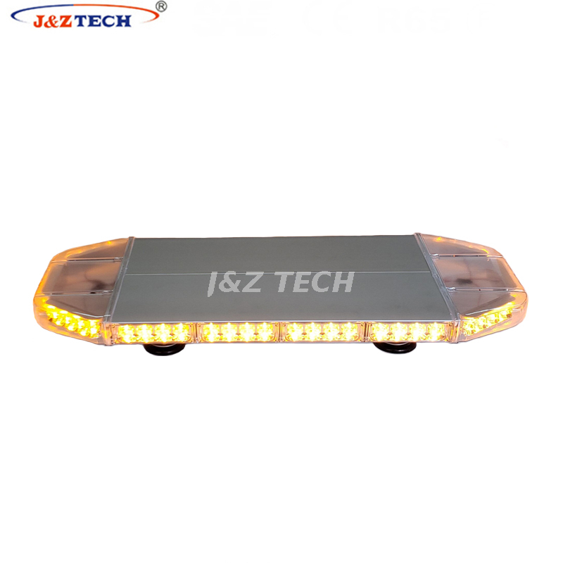 Mini barra de luces LED de advertencia de aluminio plateado a precio de fábrica