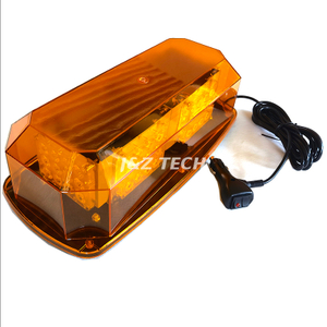 Minibarra de luces LED con alimentación ámbar para camiones